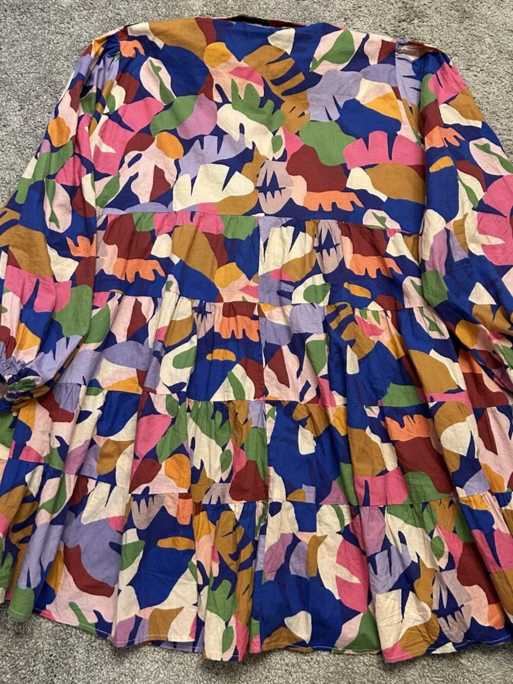 Little Party Dress Michelle Tiered Swing Shirt Dress AU 20 US 16 Plus Size - Picture 7 of 7